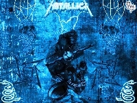 Czaszka, Metallica, Węże