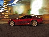 Miasto, Ferrari 599, Nocą