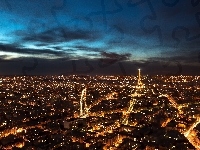Noc, Miasto, Paryż