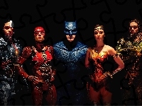 Obsada, Jason Momoa - Aquaman, Gal Gadot - Wonder Woman, Ben Affleck - Batman, Liga Sprawiedliwości - Justice League, Ray Fisher - Cyborg, Ezra Miller - Flash