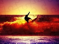 Fala, Morze, Surfing