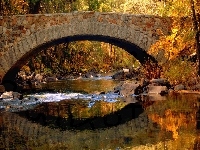 Jesień, Most, Rzeka