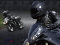 Motocykl, Yamaha YZF-R1, Motocyklista