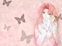 motyle, Cardcaptor Sakura, dziewczyna