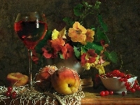Owoce, Nasturcja, Wino
