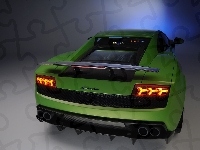 Neonowe, Lamborghini Gallardo, Lampy
