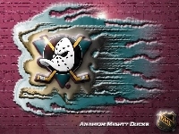 NHL, Logo, Drużyny, Anaheim Mighty Ducks