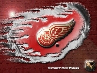 NHL, Logo, Drużyny, Detroit Red Wings