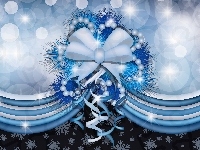 Niebieska, Boże Narodzenie, Dekoracja