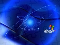 Niebieskie, Windows, XP, Tło