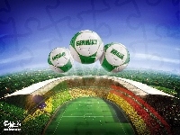 Nożna, Stadion, Calsberg, Mistrzostwa, Piłka, Logo