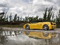 Lamborghini, Żółte, Felgi