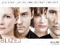Closer, Natalie Portman, Jude Law, Julia Roberts, Clive Owen