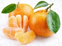 Pomarańcze, Owoce, Ćwiartki