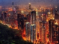 Panorama, Hong Kong, Miasta