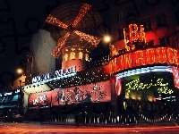 Paryż, Moulin Rouge, Francja