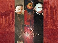 maska, Phantom Of The Opera, Gerard Butler, świece
