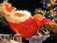 Święty, Śpiący, Mikołaj