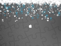 Śniegu, Płatki, Apple