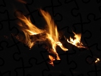 Ogień, Płomienie, Spalanie