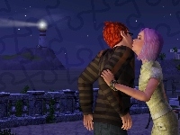 Pocałunek, The Sims 3, Latarnia Morska