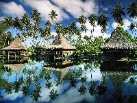 Polinezja, Hotel, Bungalow, Ocean