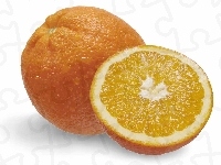 Pomarańcza, Połówka