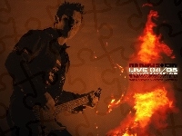 ogień, Rammstein, gitara