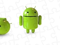 Zielone, Roboty, Android