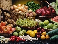 Owoce, Różne, Warzywa
