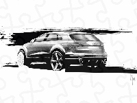 Rysunek, Audi Q5, Projekt