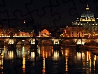 Włochy, Rzym, Noc