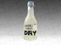 Dry, Sake, butelka