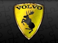 Łoś, Emblemat, Samochodowy, Volvo