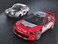 Samochody, Dwa, Mitsubishi Lancer WRC