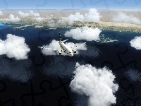 Chmury, Samolot, Dubaj