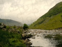 Rzeka, Szkocja, Góry