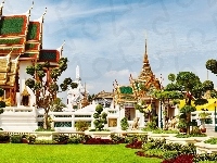 Pałac, Tajlandia, Ogród
