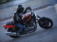 Testowa, Harley Davidson XR1200, Jazda