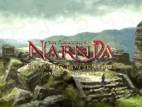 góry, The Chronicles Of Narnia, ruina, dziewczynki