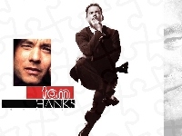 Tom Hanks, czarny garnitur