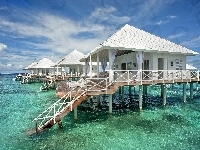 Tropiki, Morze, Domki, Malediwy