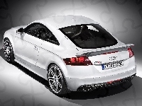TT, Audi, Samochód, Biały