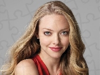 Uśmiech, Amanda Seyfred, Twarz, Spojrzenie