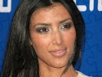 usta , Kim Kardashian, Kobieta, oczy