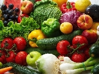 Warzywa, Różne, Świeże, Owoce
