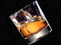 Whisky, Szklanka, Alkohol, Lód