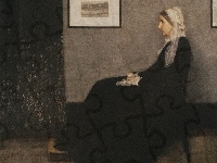 Whistler, Abbott, Matki, James, McNeill, Portret