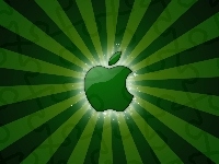 Zielone, Świecące, Apple