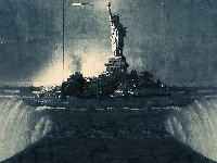Statua, Wodospad, Wolności